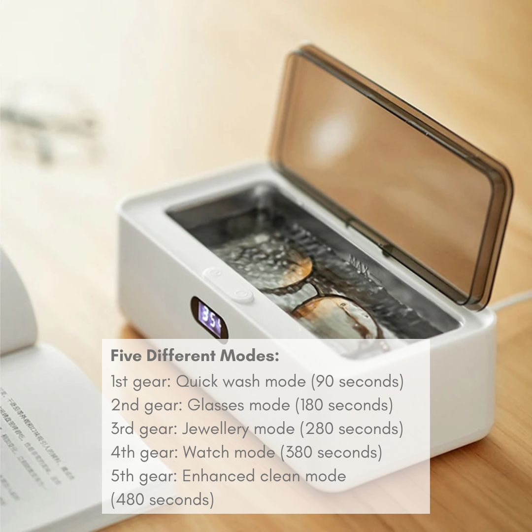 Ultrasonic Jewellery Cleaner with Digital Display