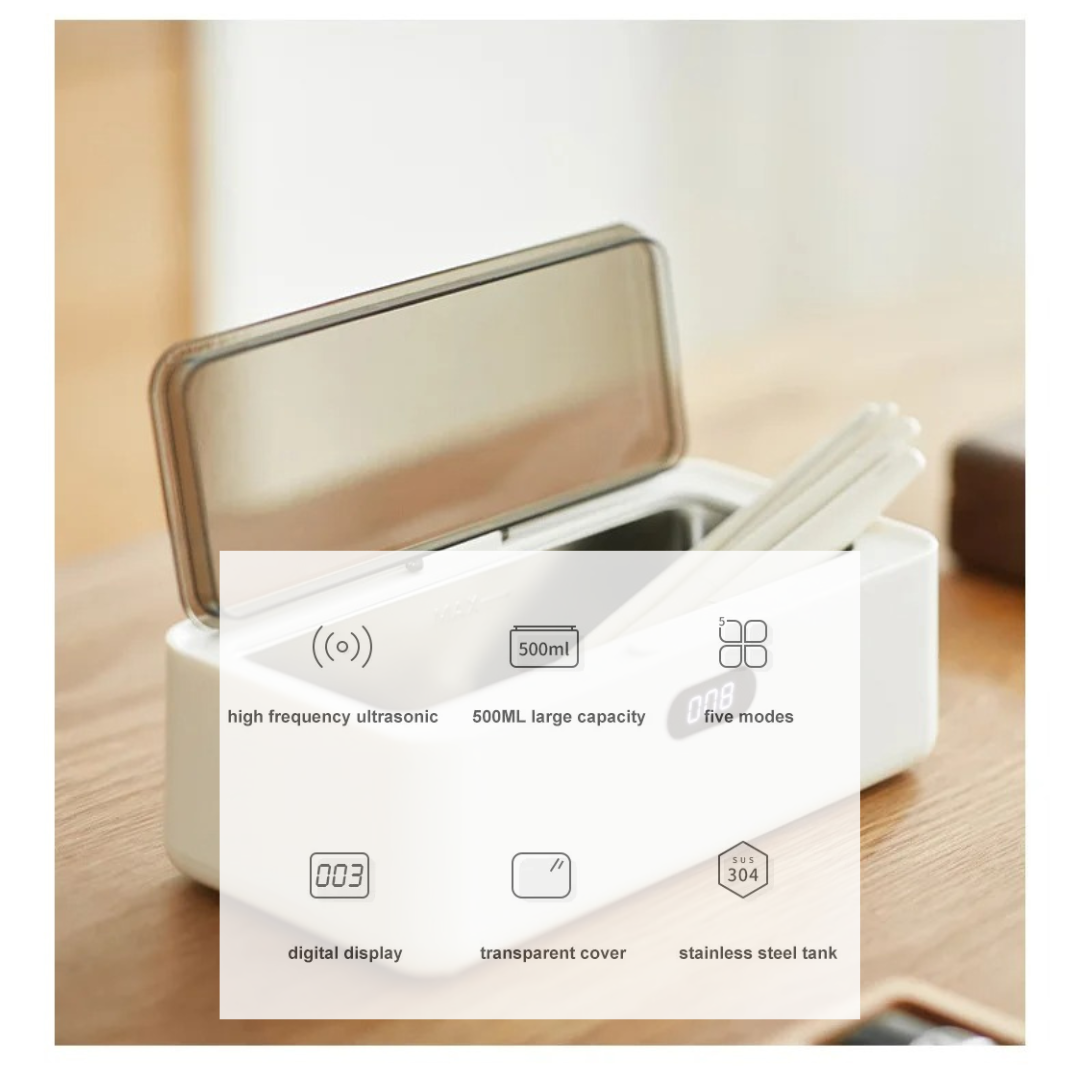Ultrasonic Jewellery Cleaner with Digital Display