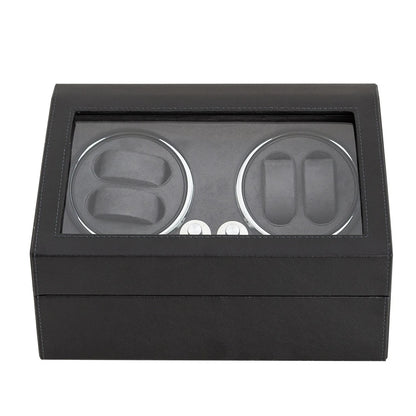 Four Piece Watch Winder with LED Lights