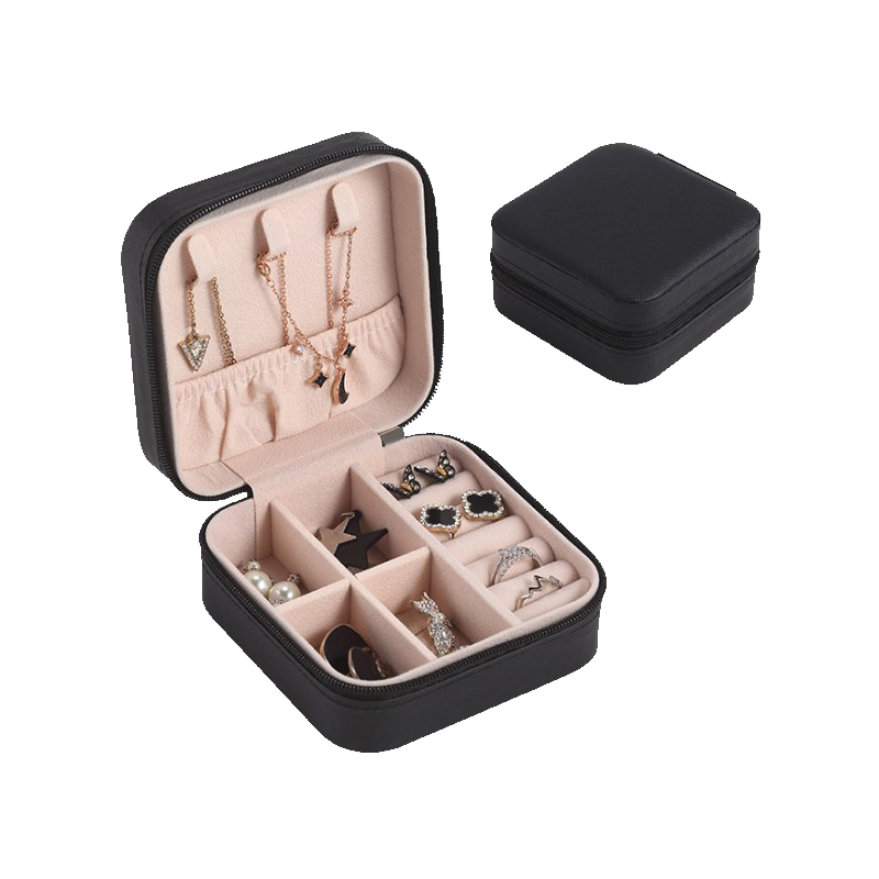 Multi-Functional Mini Jewellery Case: For Earrings/Rings/Necklaces/Watches/Bracelets