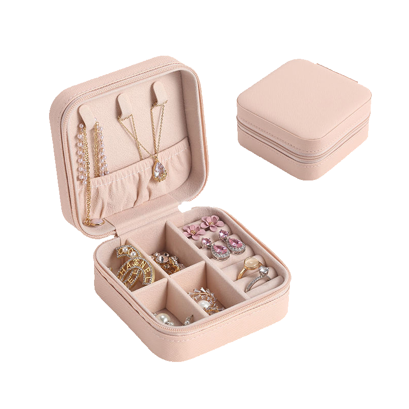 Multi-Functional Mini Jewellery Case: For Earrings/Rings/Necklaces/Watches/Bracelets