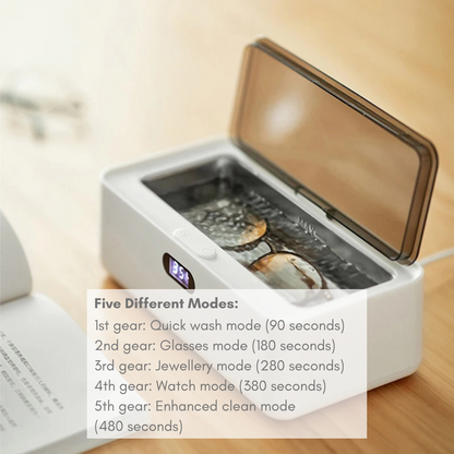 Ultrasonic Jewellery Cleaner with Digital Display