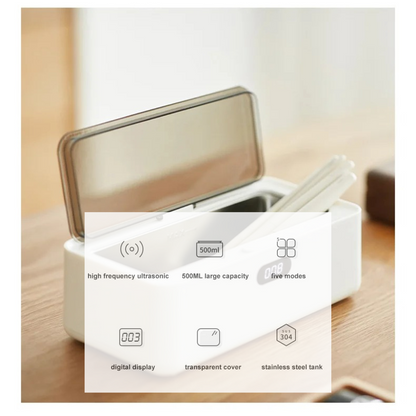 Ultrasonic Jewellery Cleaner with Digital Display