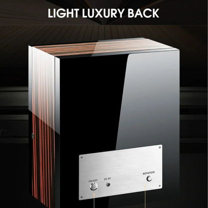 Fingerprint Unlock - Four Piece Watch Winder with LED Touchscreen