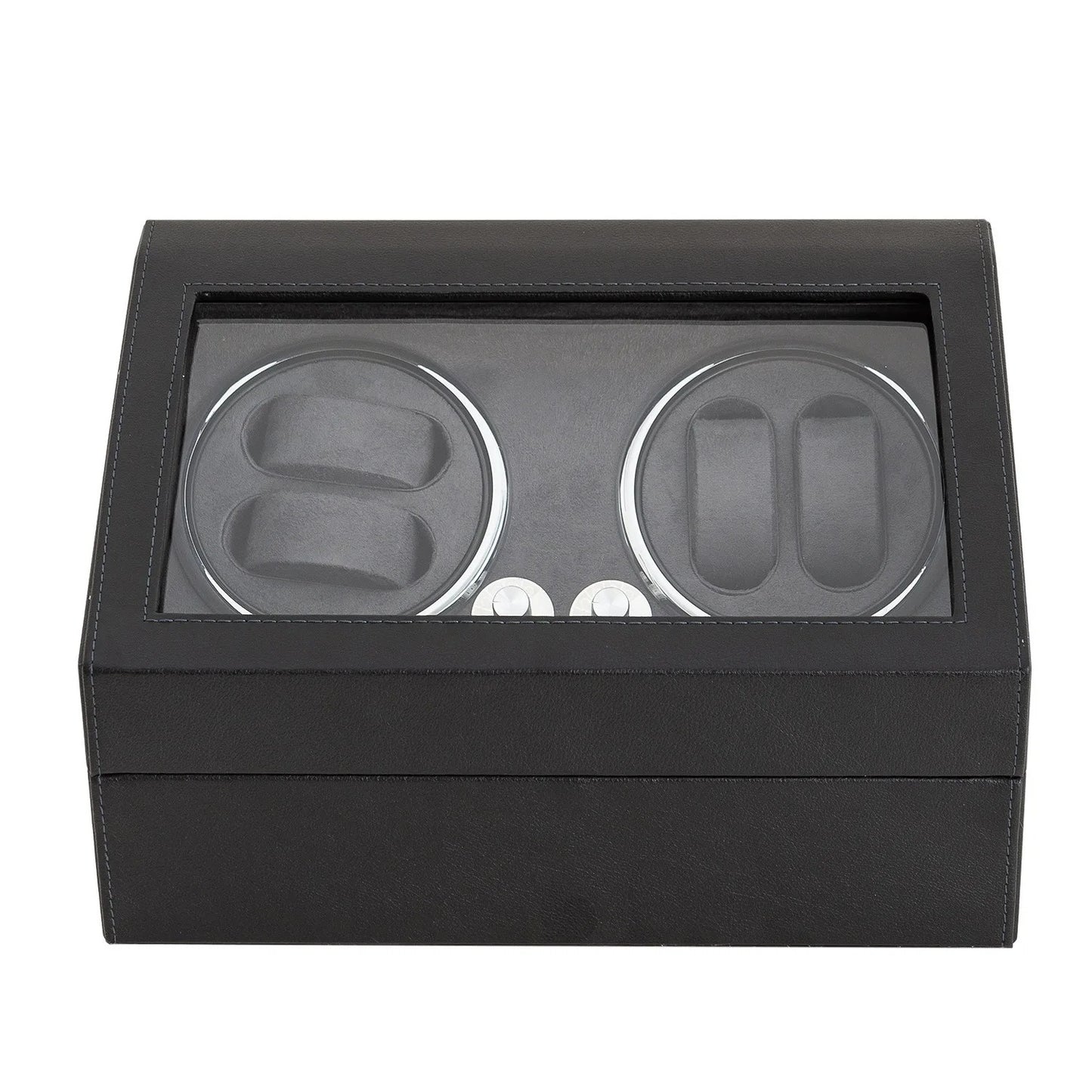 Four Piece Watch Winder with LED Lights