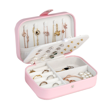 Multi-Functional Jewellery Case: For Earrings/Rings/Necklaces/Watches/Bracelets