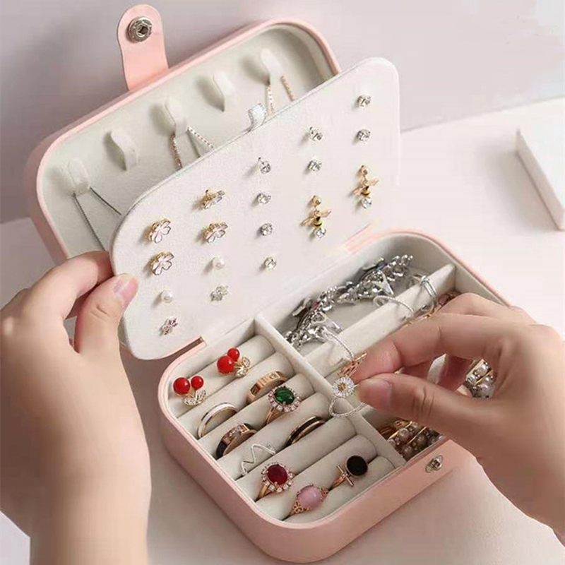 Multi-Functional Jewellery Case: For Earrings/Rings/Necklaces/Watches/Bracelets