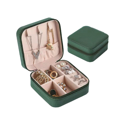 Multi-Functional Mini Jewellery Case: For Earrings/Rings/Necklaces/Watches/Bracelets
