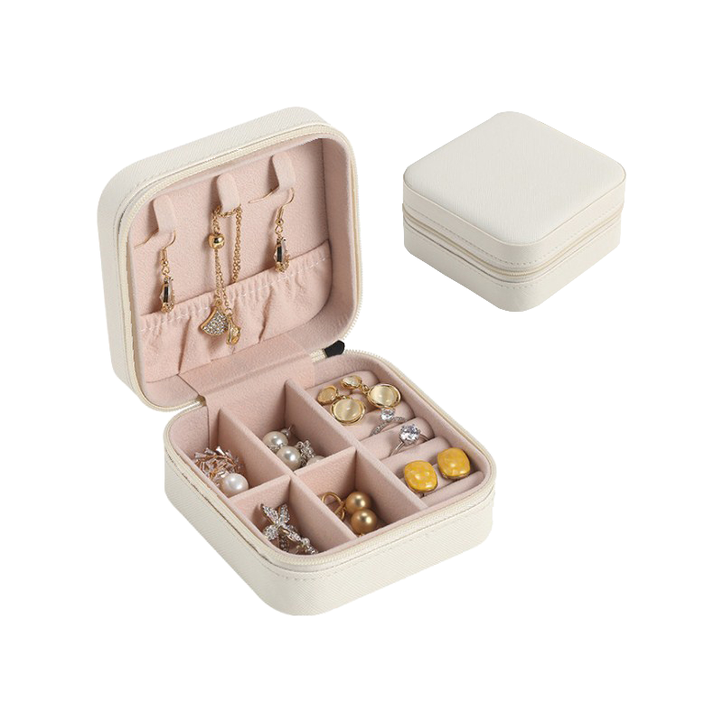 Multi-Functional Mini Jewellery Case: For Earrings/Rings/Necklaces/Watches/Bracelets