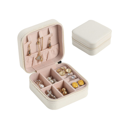 Multi-Functional Mini Jewellery Case: For Earrings/Rings/Necklaces/Watches/Bracelets